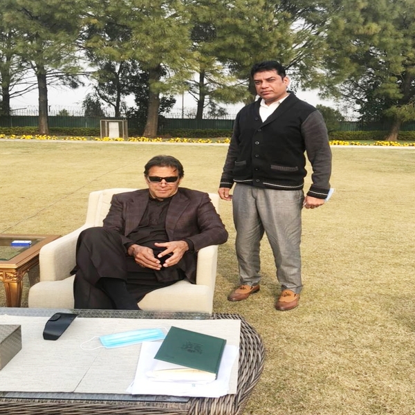 With PM Imran Khan